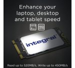Integral INSSD256GM242 disque SSD 256 Go M.2 Série ATA III 3D TLC NAND