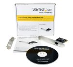 StarTech.com Adaptador Tarjeta de Red NIC PCI Express PCI-e de 1 Puerto Gigabit Ethernet - 1x RJ45 Hembra - Perfil Doble