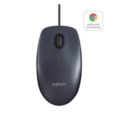 Logitech B100 souris Bureau Ambidextre USB Type-A Optique 800 DPI