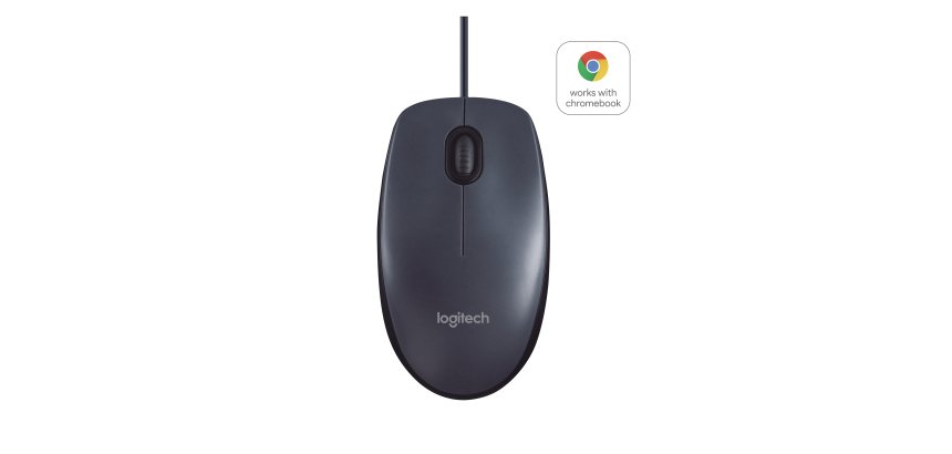 Logitech B100 souris Bureau Ambidextre USB Type-A Optique 800 DPI