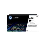 HP 654X toner noir grande capacité LaserJet authentique avec toner ColorSphere