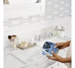 DYMO Branded LetraTag Plastic Labels | 12 mm x 4 m Roll | Black Print on Clear Labels | MultipurposeSelf-Adhesive Labels for LetraTag Label Makers