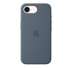 Apple Coque en silicone avec MagSafe pour iPhone 17e - Bleu maritime