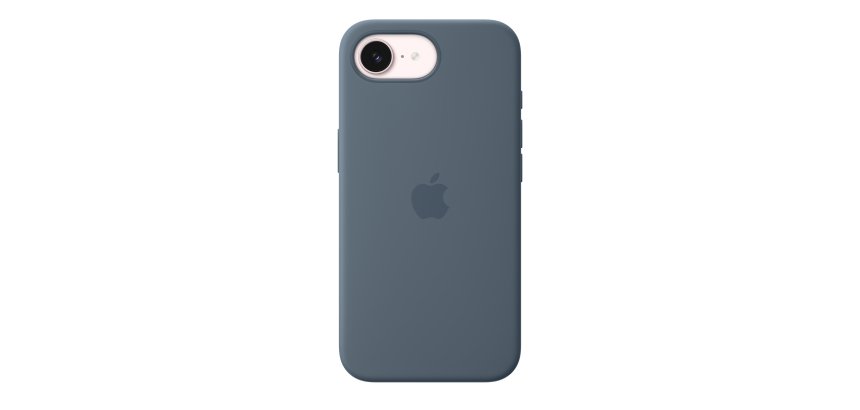 Apple Coque en silicone avec MagSafe pour iPhone 17e - Bleu maritime