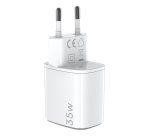Celly UPTC1USB1USBC35 Caricabatterie per dispositivi mobili Universale Bianco AC Ricarica rapida Interno