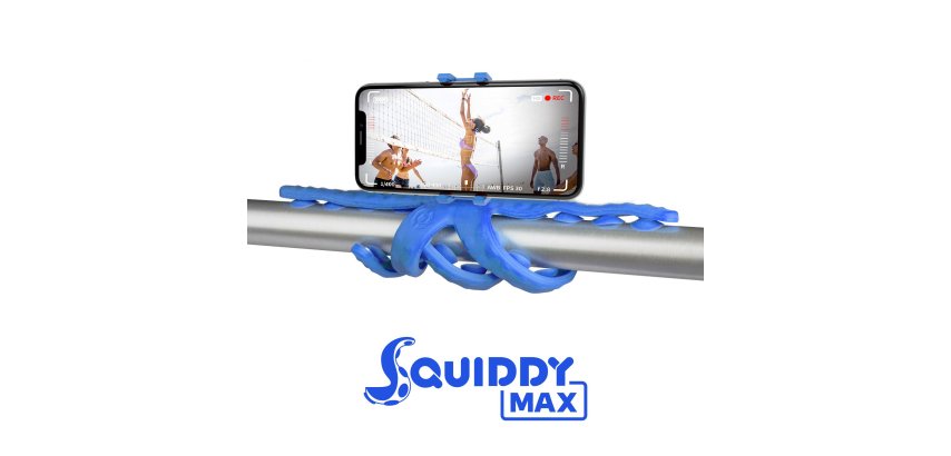 Celly Squiddy Max treppiede Smartphone/fotocamera di azione 6 gamba/gambe Blu