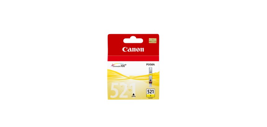 Canon CLI-521Y Yellow Ink Cartridge