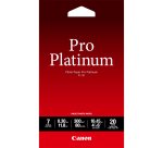 Canon Photo Paper Pro Platinum - photo paper - 20 sheet(s) - 100 x 150 mm - 300 g/m²