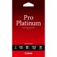 Canon Papier photo professionnel Platinum 4 × 6 po (10 × 15 cm) PT-101 - 20 feuilles