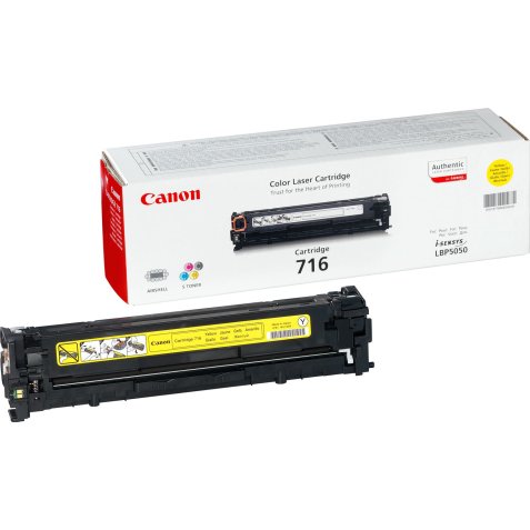 Canon 716 Y Cartouche de toner 1 pièce(s) Original Jaune