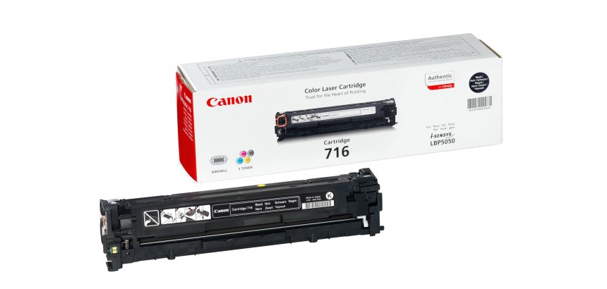 Canon 716 Black - black - original - toner cartridge