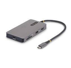 StarTech.com USB-C Multiport Adapter with 4K 60Hz HDMI, 140W Power Delivery, 10Gbps USB Hub, GbE, SD and MicroSD Slots, Plug-and-Play Mini Dock for Dell, HP, Lenovo PCs
