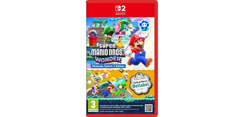 Nintendo Super Mario Bros. Wonder - Switch 2 Edition + Tutti al Parco Bellabel