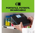 DYMO LabelManager Executive 640 CB Stampante per etichette portatile con custodia e 3 cassette di etichette D1 | Etichettatrice compatta con tastiera QWERTY | Connettività Bluetooth e USB