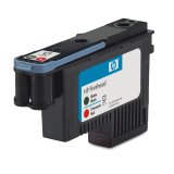 HP 73 tête d'impression DesignJet noir mat et rouge chromatique