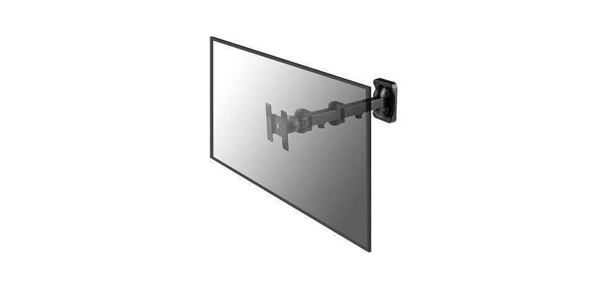 Lindy LCD and LED Multi Joint Cantilever TV Wall Bracket Mount upto 10kg, Black