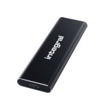 Integral INSSD2TPORT3.2SLIMX lecteur à circuits intégrés externe Technologie Thunderbolt 2 To USB Type-C 3.2 Gen 2 (3.1 Gen 2) Noir