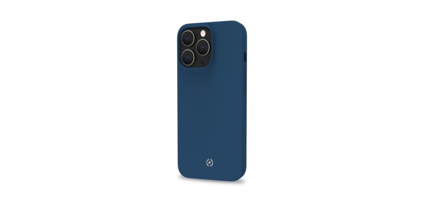Celly Cromo funda para teléfono móvil 17 cm (6.7") Azul
