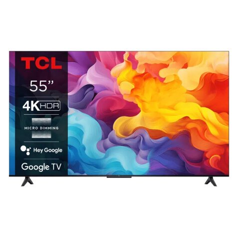 TCL TV LED 4K 139 cm 55V6B Google TV