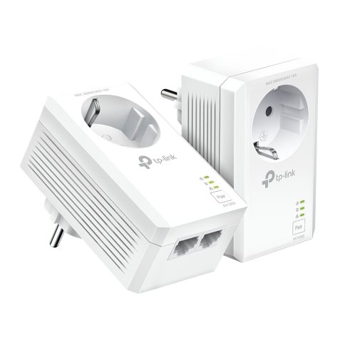 TP-Link TL-PA7027P KIT PowerLine-netwerkadapter 1000 Mbit/s Ethernet LAN Wit 2 stuk(s)