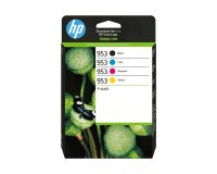 HP Confezione da 4 cartucce di inchiostro nero, ciano, magenta, giallo originali 953