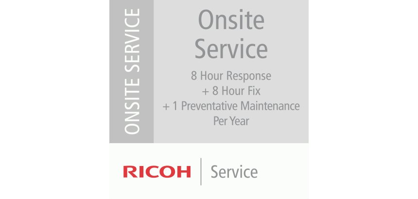 Ricoh Plan de Servicio Plata a 3 años (Producción de Volumen Medio)