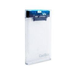 CoolBox CAJA/CARCASA HDD/SSD 2.5" SLIMCHASE SCT-2533 USB3.2 GEN1 TRANSPARENTE