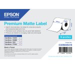 Epson Rouleau adhésif continu Premium Matte 102mm x 35 mm pour TM-C3400