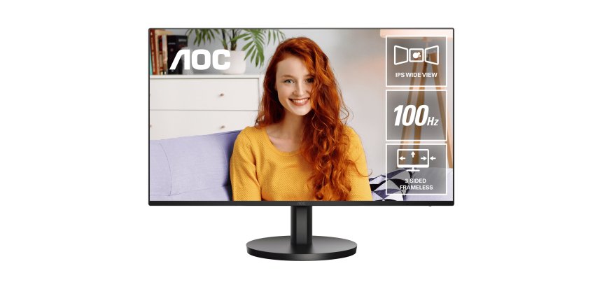 AOC B3 24B3HA2/75 pantalla para PC 60,5 cm (23.8") 1920 x 1080 Pixeles Negro