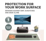 Fellowes Computer Desk Mat with Non-Slip Base Breyta Desk Mat with Antibacterial Protection Sage