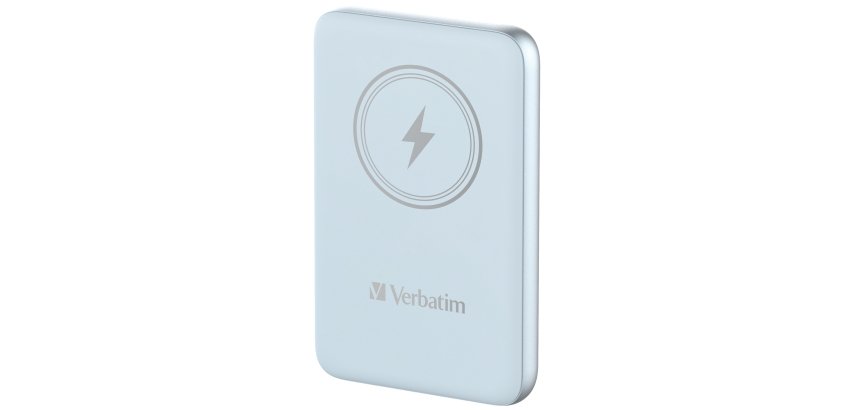 Verbatim Charge 'n' Go Lithium Polymère (LiPo) 10000 mAh Recharge sans fil Bleu