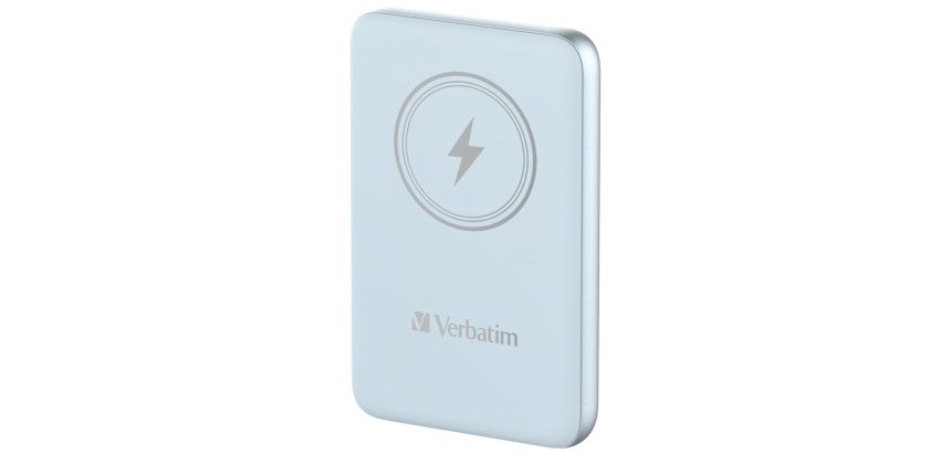 Verbatim Charge 'n' Go Polimeri di litio (LiPo) 10000 mAh Carica wireless Blu