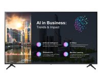 LG 50PK640S Écran plat de signalisation numérique 127 cm (50") LED 260 cd/m² 4K Ultra HD Noir Intégré dans le processeur WebOS 16/7