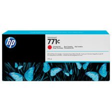 HP 771C cartouche d'encre DesignJet rouge chromatique, 775 ml