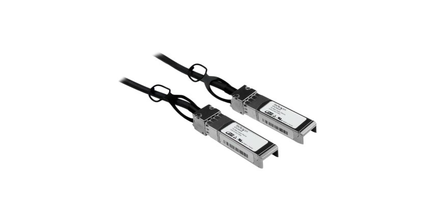 StarTech.com Cable de 3m Twinax Direct Attach SFP+ a SFP+ - 10G Compatible con Cisco SFP-H10GB-CU3M - DAC de Cobre SFP+ 10GbE - DAC Pasivo de Bajo Poder 10Gbps Firepower ASR920 ASR9000