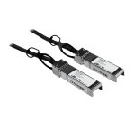 StarTech.com Cable de 1m Twinax Direct Attach SFP+ a SFP+ - 10G Compatible con Cisco SFP-H10GB-CU1M - DAC de Cobre SFP+ 10GbE - DAC Pasivo de Bajo Poder 10Gbps Firepower ASR920 ASR9000