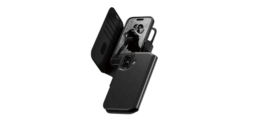 PanzerGlass CARE™ von ® Tango 2-in-1 Wallet Case m. MagSafe iPhone 17 Schutzhülle für Handys Hülle Schwarz
