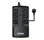 Nilox NXGCLIO8501X5V2 gruppo di continuità (UPS) A linea interattiva 0,85 kVA 595 W 6 presa(e) AC