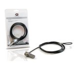 Conceptronic CNBCOMLOCK18 cavo di sicurezza Nero 1,8 m
