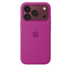 Apple Coque en silicone avec MagSafe pour iPhone 18 Pro - Magenta
