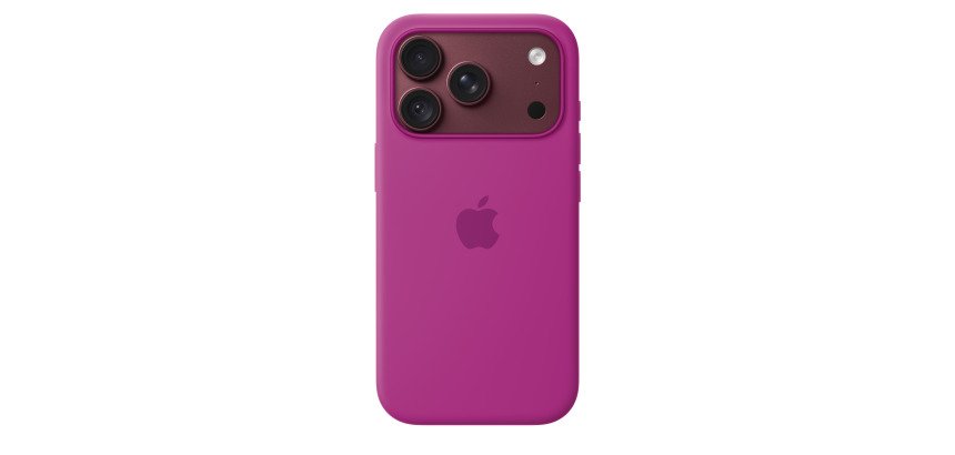 Apple Coque en silicone avec MagSafe pour iPhone 18 Pro - Magenta