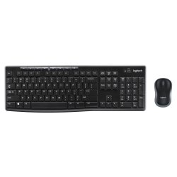 Logitech mk270 wireless combo - keyboard and mouse set - italian