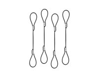 Lindy Attaches pour Câbles et Adaptateurs - Pack de 4