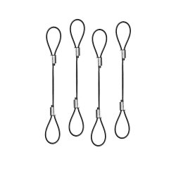 Lindy Attaches pour Câbles et Adaptateurs - Pack de 4