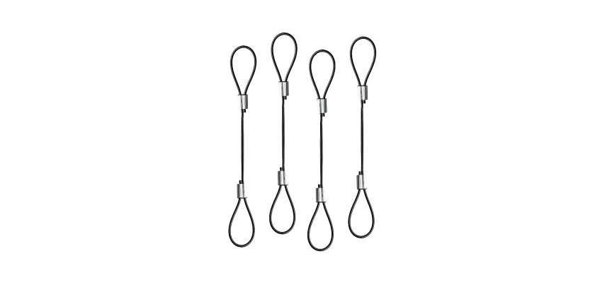 Lindy Attaches pour Câbles et Adaptateurs - Pack de 4