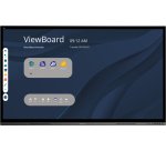 Viewsonic IFP7562 pantalla de señalización Panel plano interactivo 190,5 cm (75") LED Wifi 350 cd / m² 4K Ultra HD Negro Pantalla táctil Procesador incorporado Android