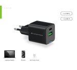 Conceptronic 2-Port 20W GaN USB PD Charger, USB-C x 1, USB-A x 1, QC 3.0, PPS
