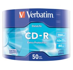 Verbatim CD-R Extra Protection 700 Mo 52x 50 pièce(s)