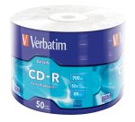 Verbatim CD-R Extra Protection 700 Mo 52x 50 pièce(s)