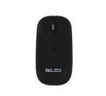 Nilox MW30 Black mouse Office Ambidextrous RF Wireless Optical 1600 DPI